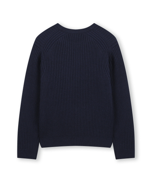 BESLOW(ビースロー)の「CASHMERE BLENDED SLIM FIT CREW NECK KNIT NAVY(ニット/セーター・メンズ・その他・SMALL/MEDIUM/LARGE/X-LARGE)」の6枚目の写真