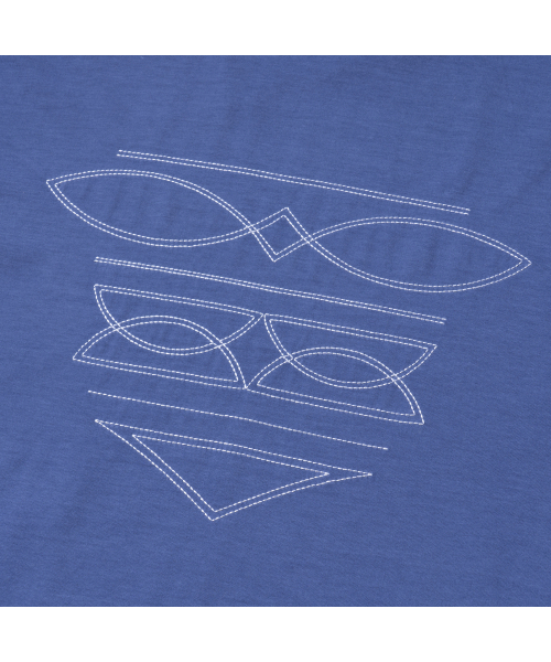 EXTRAORDINARY(エクストラオーディナリー)の「WESTERN STITCH TEE BLUE(Tシャツ/カットソー・メンズ・その他・XX-LARGE/MEDIUM/LARGE/X-LARGE)」の5枚目の写真