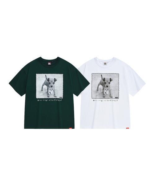 VISION STREET WEAR(ヴィジョンストリートウェア)の「VSW Body Guard Puppy T-Shirts White(Tシャツ/カットソー・レディース・その他・SMALL/X-LARGE/MEDIUM/LARGE)」の7枚目の写真
