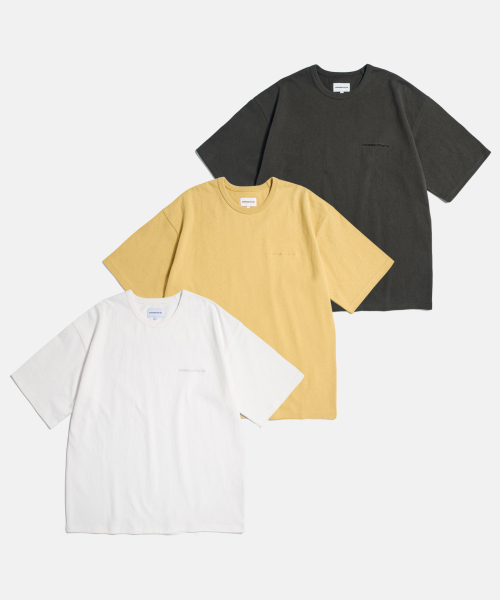 ESPIONAGE（エスピオナジ）の「スタンダードロゴ ヘビーウェイトTシャツ ヴィンテージイエロー（Tシャツ/カットソー・レディース・その他・MEDIUM/LARGE/X-LARGE）」の3枚目の写真