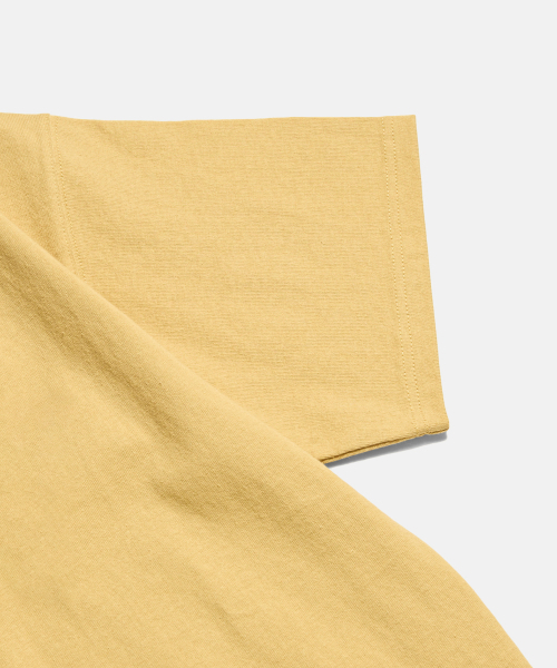 ESPIONAGE（エスピオナジ）の「スタンダードロゴ ヘビーウェイトTシャツ ヴィンテージイエロー（Tシャツ/カットソー・レディース・その他・MEDIUM/LARGE/X-LARGE）」の6枚目の写真