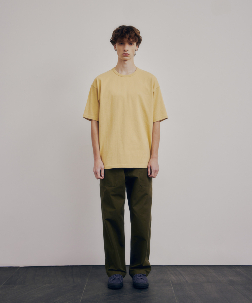 ESPIONAGE（エスピオナジ）の「スタンダードロゴ ヘビーウェイトTシャツ ヴィンテージイエロー（Tシャツ/カットソー・レディース・その他・MEDIUM/LARGE/X-LARGE）」の9枚目の写真