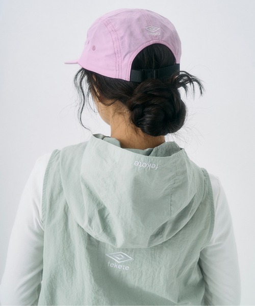 FEKETE（フェケテ）の「【umbro×fekete】cap / ジェットキャップ（キャップ・レディース・ライトピンク/ブラック/ネイビー・FREE）」の17枚目の写真
