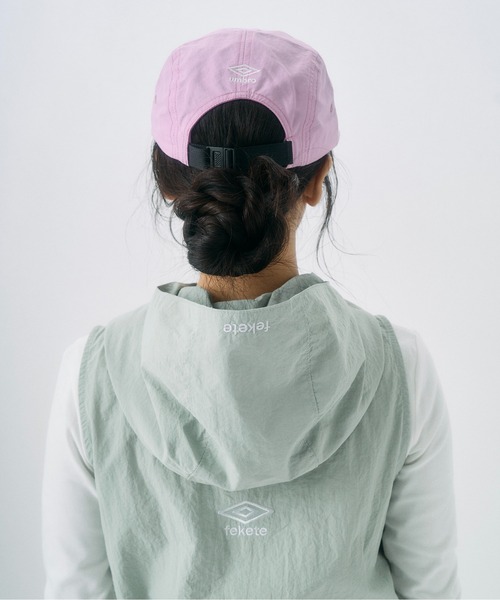 FEKETE（フェケテ）の「【umbro×fekete】cap / ジェットキャップ（キャップ・レディース・ライトピンク/ブラック/ネイビー・FREE）」の18枚目の写真