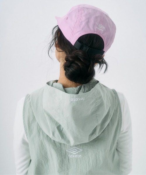 FEKETE（フェケテ）の「【umbro×fekete】cap / ジェットキャップ（キャップ・レディース・ライトピンク/ブラック/ネイビー・FREE）」の19枚目の写真