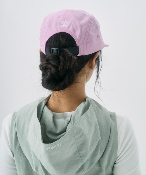 FEKETE（フェケテ）の「【umbro×fekete】cap / ジェットキャップ（キャップ・レディース・ライトピンク/ブラック/ネイビー・FREE）」の9枚目の写真