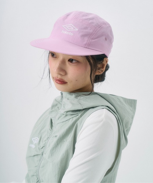 FEKETE（フェケテ）の「【umbro×fekete】cap / ジェットキャップ（キャップ・レディース・ライトピンク/ブラック/ネイビー・FREE）」の11枚目の写真