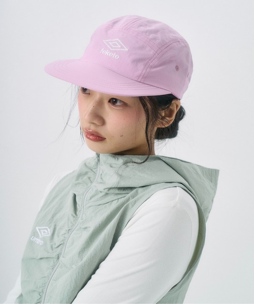 FEKETE（フェケテ）の「【umbro×fekete】cap / ジェットキャップ（キャップ・レディース・ライトピンク/ブラック/ネイビー・FREE）」の8枚目の写真
