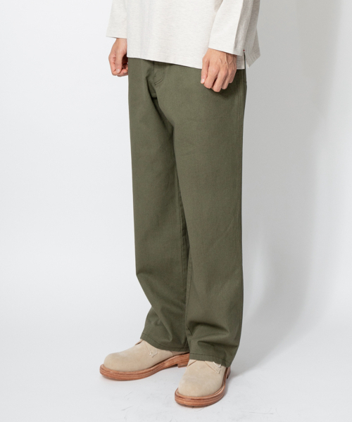 HORLISUN(ホーリーサン)の「Banff Tapered 5 Pocket Chino Pants Olive(その他パンツ・レディース・その他・MEDIUM/SMALL/LARGE)」の1枚目の写真