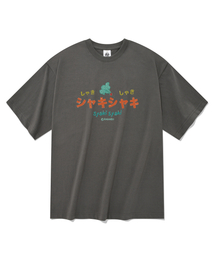 アサク 半袖Tシャツ グレー