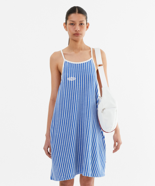 MENASOO（ミナス）の「MNS Signature Terry Onepiece_Blue（ワンピース・レディース・ブルー・F）」の2枚目の写真