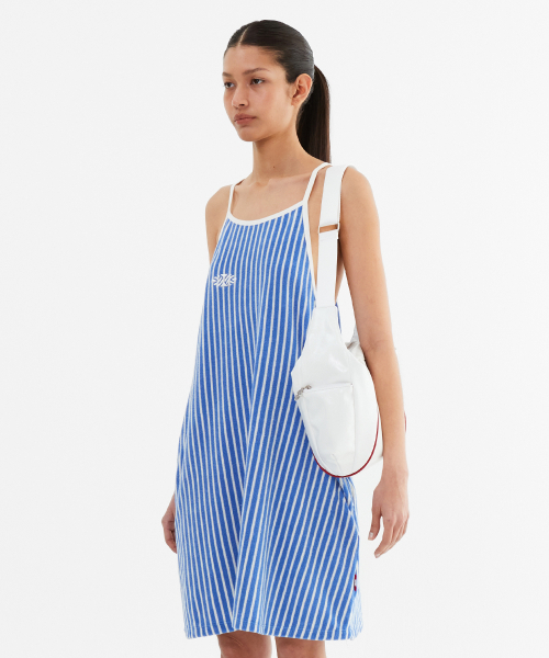MENASOO（ミナス）の「MNS Signature Terry Onepiece_Blue（ワンピース・レディース・ブルー・F）」の3枚目の写真