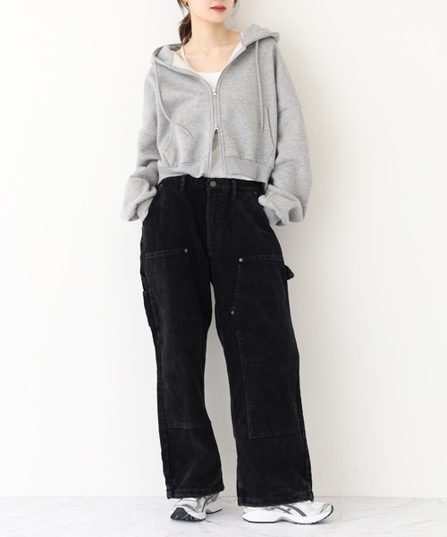 Jungle Storm(ジャングルストーム)の「JUNGLE STORM 加工コーデュロイダブルニーパンツ(その他パンツ・メンズ・ブラック/グレー・M/L)」の7枚目の写真