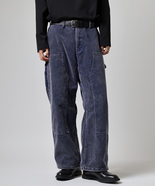 Jungle Storm(ジャングルストーム)の「JUNGLE STORM 加工コーデュロイダブルニーパンツ(その他パンツ・メンズ・ブラック/グレー・M/L)」の15枚目の写真