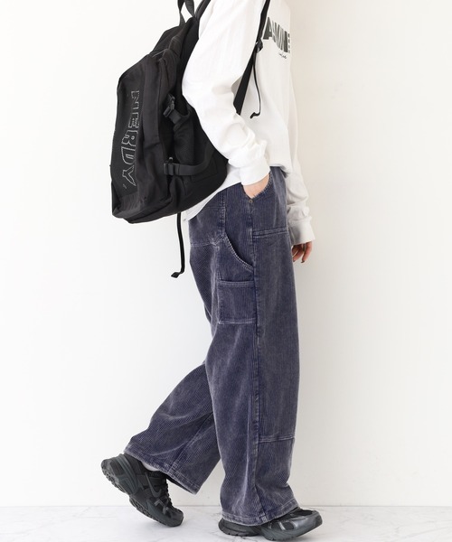 Jungle Storm(ジャングルストーム)の「JUNGLE STORM 加工コーデュロイダブルニーパンツ(その他パンツ・メンズ・ブラック/グレー・M/L)」の16枚目の写真