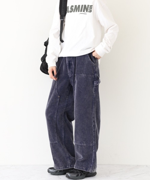 Jungle Storm(ジャングルストーム)の「JUNGLE STORM 加工コーデュロイダブルニーパンツ(その他パンツ・メンズ・ブラック/グレー・M/L)」の18枚目の写真