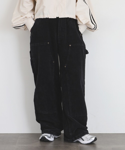 Jungle Storm(ジャングルストーム)の「JUNGLE STORM 加工コーデュロイダブルニーパンツ(その他パンツ・メンズ・ブラック/グレー・M/L)」の10枚目の写真