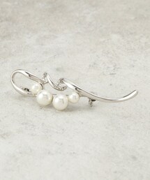 Dessin（デッサン）の「【入卒/セレモニー】ツイストパール調ブローチ（ブローチ/コサージュ）」