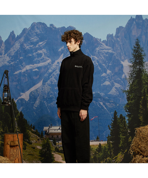 BALANT（バラント）の「ホープアンドファッション ハーフジップTシャツ - ブラック（その他トップス・メンズ・その他・MEDIUM/LARGE）」の3枚目の写真