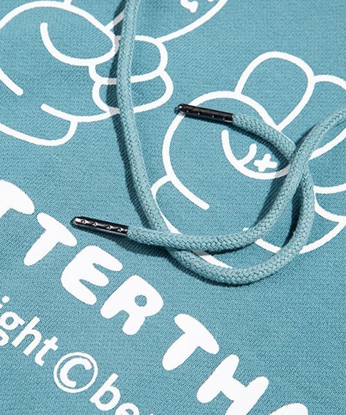 BETTERTHAN88(ベターザン88)の「5012AB アライヴフィンガー ヘビーフード アッシュブルー(パーカー・メンズ・その他・SMALL/MEDIUM/LARGE)」の4枚目の写真