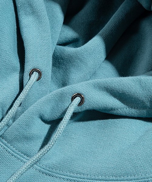 BETTERTHAN88(ベターザン88)の「5012AB アライヴフィンガー ヘビーフード アッシュブルー(パーカー・メンズ・その他・SMALL/MEDIUM/LARGE)」の5枚目の写真