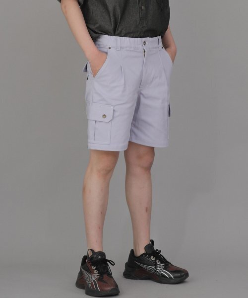 SAINTCREW(セントクルー)の「レトロラインカーゴショーツ RBC-340 パープル(その他パンツ・レディース・その他・MEDIUM/LARGE/X-LARGE)」の4枚目の写真