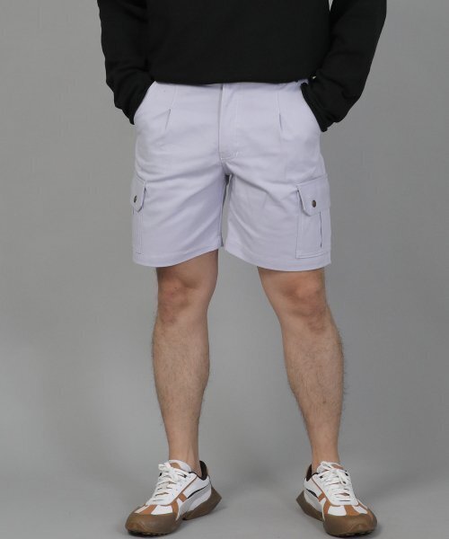 SAINTCREW(セントクルー)の「レトロラインカーゴショーツ RBC-340 パープル(その他パンツ・レディース・その他・MEDIUM/LARGE/X-LARGE)」の5枚目の写真