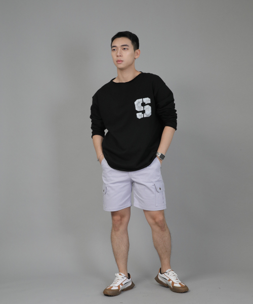 SAINTCREW(セントクルー)の「レトロラインカーゴショーツ RBC-340 パープル(その他パンツ・レディース・その他・MEDIUM/LARGE/X-LARGE)」の2枚目の写真