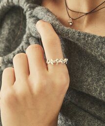 CHARMY（チャミ）の「シルバー925トリプルリボンリング（リング）」