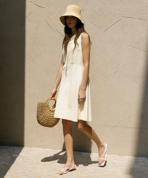 OCTETTE(オテット)の「SOPIA DAISY OPS_BUTTER YELLOW(ワンピース・レディース・イエロー・SMALL/MEDIUM)」の3枚目の写真
