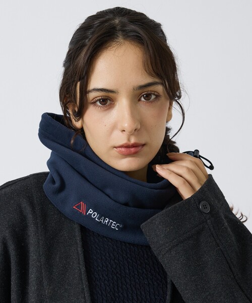 ABAHOUSE(アバハウス)の「【POLARTEC /ポーラテック】NECKWARMER / ネックウォーマー/ユニセックス(ネックウォーマー/スヌード・メンズ・ブラック/チャコールグレー/ベージュ/ネイビー/カーキ/ピンク/エメラルド・フリー)」の6枚目の写真