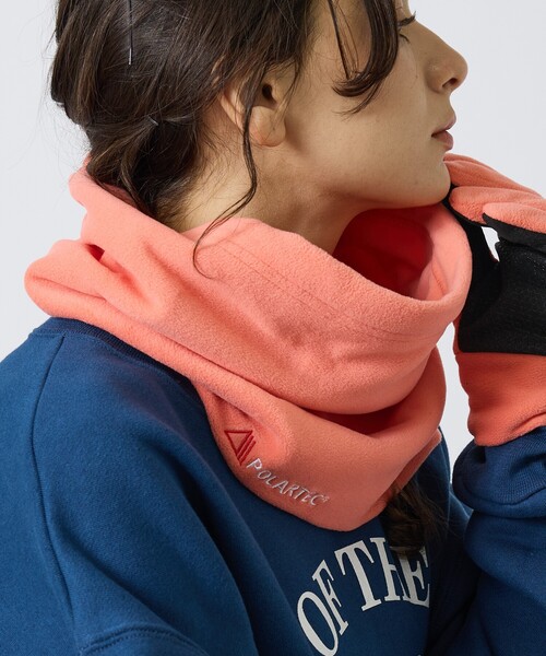 ABAHOUSE(アバハウス)の「【POLARTEC /ポーラテック】NECKWARMER / ネックウォーマー/ユニセックス(ネックウォーマー/スヌード・メンズ・ブラック/チャコールグレー/ベージュ/ネイビー/カーキ/ピンク/エメラルド・フリー)」の17枚目の写真