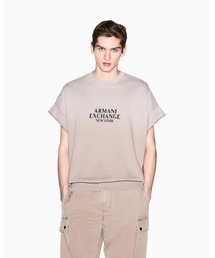 ARMANI EXCHANGE | 【A|X アルマーニ エクスチェンジ】AXロゴ グラデーション 半袖スウェットトップス(スウェット)