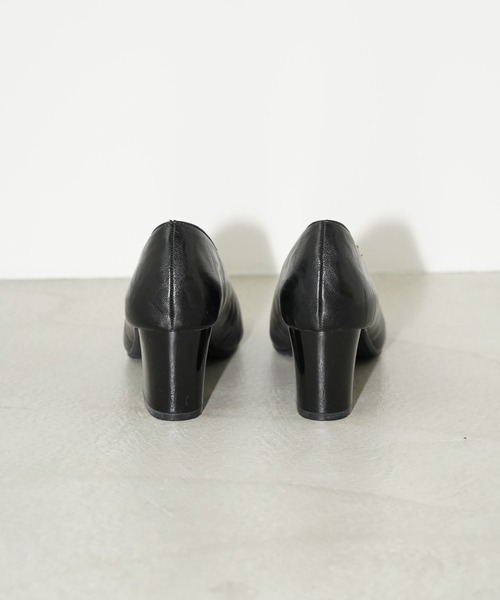 chuclla（チュクラ）の「スクエアヒールオープントゥパンプス chs26s003（パンプス・レディース・ブラウン/ブラック・40/39/38/37/36）」の19枚目の写真