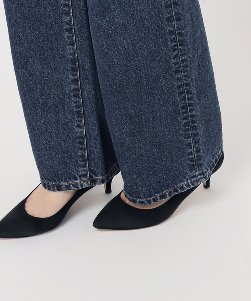 SOMETHING / サムシング 別注 VINTAGE SLIM WIDE*（デニムパンツ