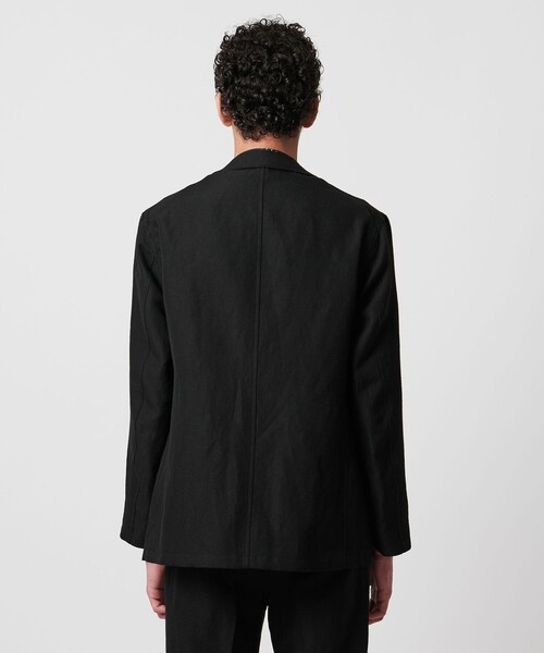 SOVEREIGN（ソブリン）の「＜SOVEREIGN＞カシミヤ リネン サキソニー カバーオール（その他アウター・メンズ・ブラック・L）」の7枚目の写真