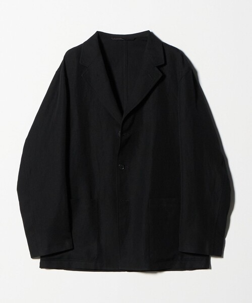 SOVEREIGN（ソブリン）の「＜SOVEREIGN＞カシミヤ リネン サキソニー カバーオール（その他アウター・メンズ・ブラック・L）」の8枚目の写真