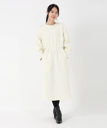 STRAWBERRY-FIELDS（ストロベリーフィールズ）の「ケーブルジャージIII_ミニケーブルドロストワンピース（ワンピース）」