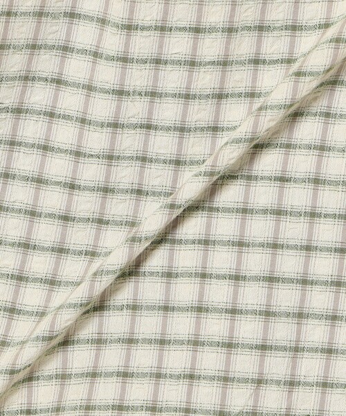 BEAMS PLUS(ビームスプラス)の「Open B.D. Sucker Plaid(シャツ/ブラウス・メンズ・ネイビー/グリーン/レッド・X-LARGE/LARGE/MEDIUM/SMALL)」の18枚目の写真