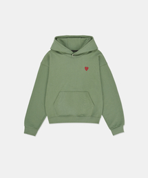 VANDA（バンダ）の「グリーンハートロゴフードパーカー（パーカー）」