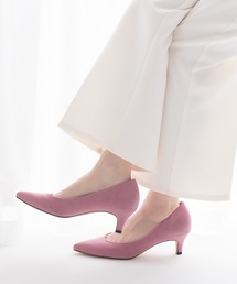 <ふわさら>ポインテッドヒールパンプス【Made in Japan】(113-61603)JELLY BEANS(ジェリービーンズ)