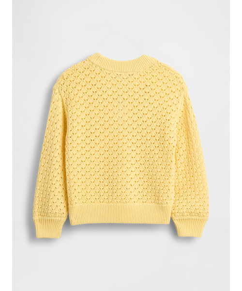 GAP（ギャップ）の「クルーネックセーター (幼児・ベビー)（ニット/セーター・キッズ・マルチ/グリーン/ピンク/イエロー・70cm/80ｃｍ/90cm/95cm/105cm/110cm/100cm）」の5枚目の写真