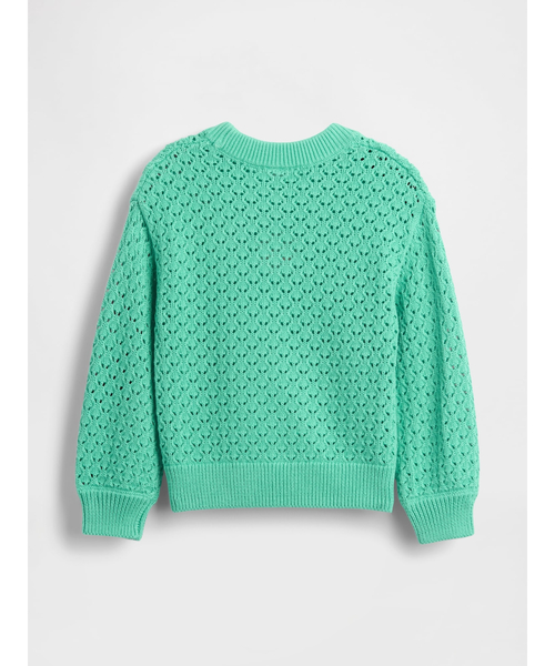 GAP（ギャップ）の「クルーネックセーター (幼児・ベビー)（ニット/セーター・キッズ・マルチ/グリーン/ピンク/イエロー・70cm/80ｃｍ/90cm/95cm/105cm/110cm/100cm）」の8枚目の写真