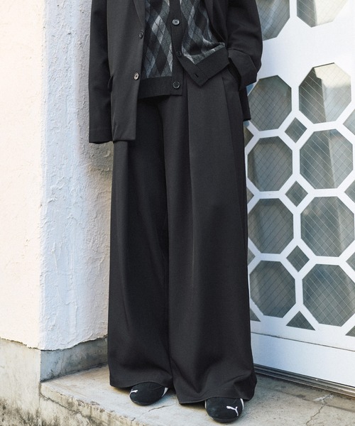 セットアップ2点セット】シングルブレストテーラードジャケット+