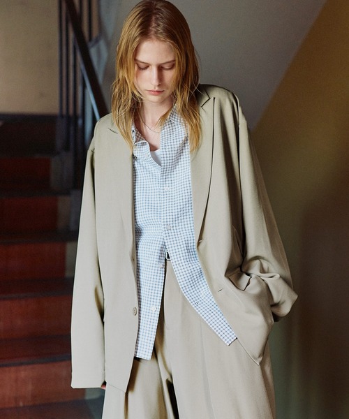 セール】【セットアップ2点セット】シングルブレストテーラード