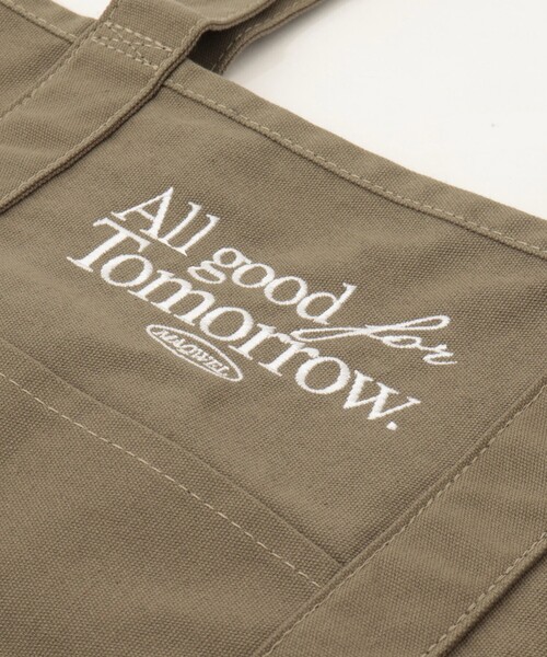 MAQWEL（マクウェル）の「【MAQWEL/マクウェル】AgfT TOTE BAG（トートバッグ・レディース・キナリ/カーキ・FREE）」の20枚目の写真