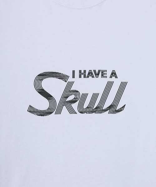 styles(スタイルス)の「WGN I HAVE A SKULL WH T002(Tシャツ/カットソー・メンズ・ホワイト・S/M/L)」の5枚目の写真