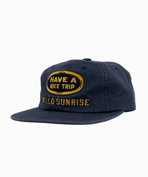 HELLO SUNRISE（ハローサンライズ）の「HNT Oval Logo RX Fit 6P Cap_Navy（キャップ・レディース・ネイビー・OS）」の2枚目の写真