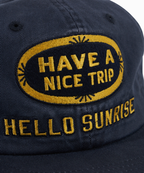 HELLO SUNRISE（ハローサンライズ）の「HNT Oval Logo RX Fit 6P Cap_Navy（キャップ・レディース・ネイビー・OS）」の3枚目の写真