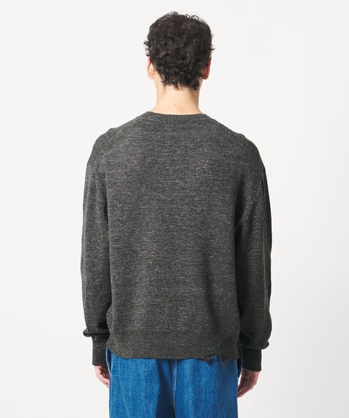 LOEFF（ロエフ）の「＜LOEFF＞ダメージ ニット プルオーバー UNISEX（ニット/セーター・レディース・ダークブラウン/ダークグレー・0/1/2）」の22枚目の写真